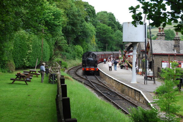 Oxenhope Station - Keighley & Worth Valley Steam Railway - Lofthouse 